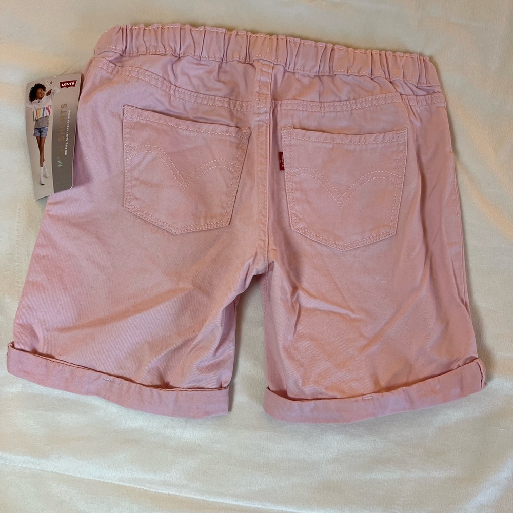 Levi's Light Pink Girls  Bermudas‎